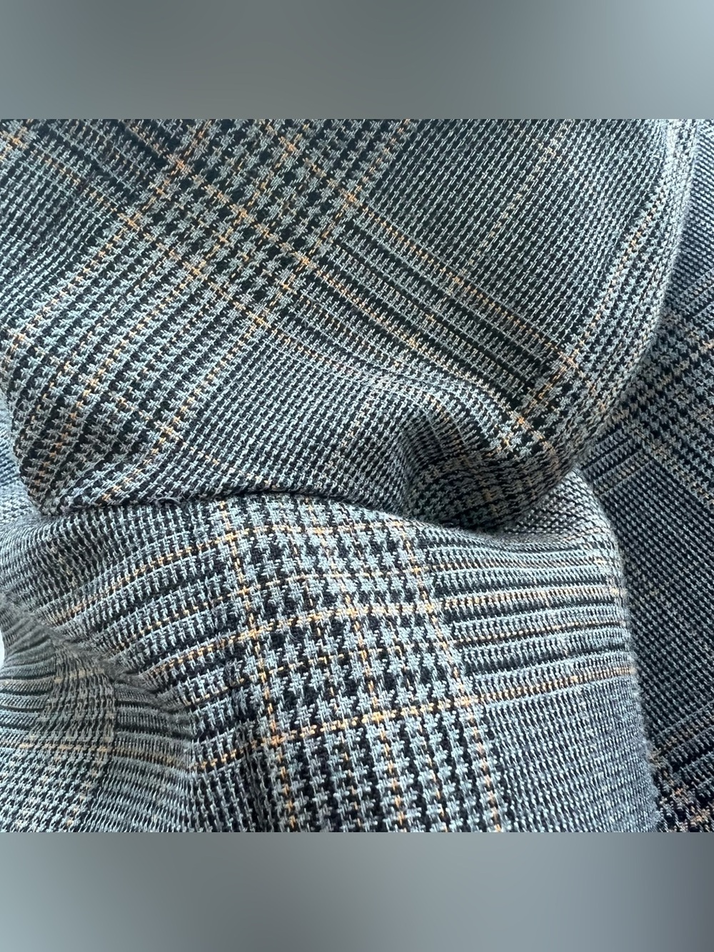 Sandro coat size 4 36 trench plaid brown grey Roselier - Picture 12 of 12